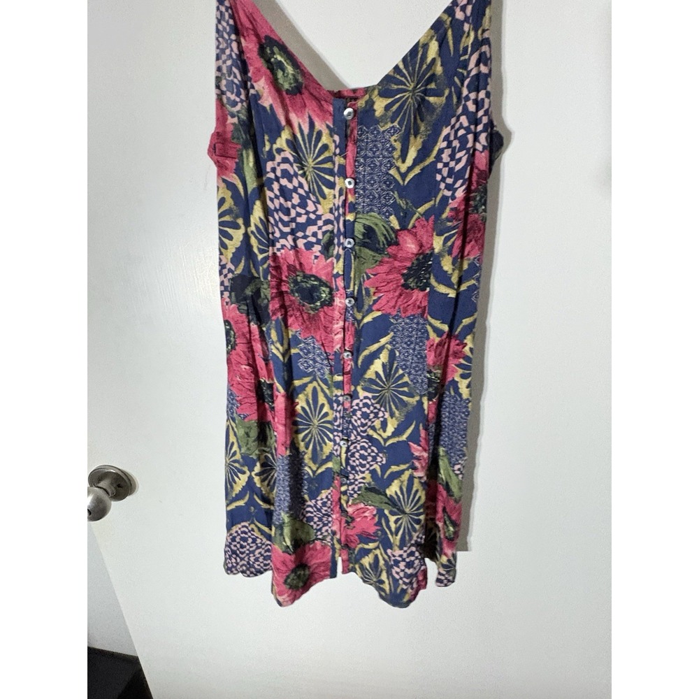 Abercrombie & Fitch Floral Mini Babydoll Cottage Core Boho Resort Y2K  M - Picture 6 of 13